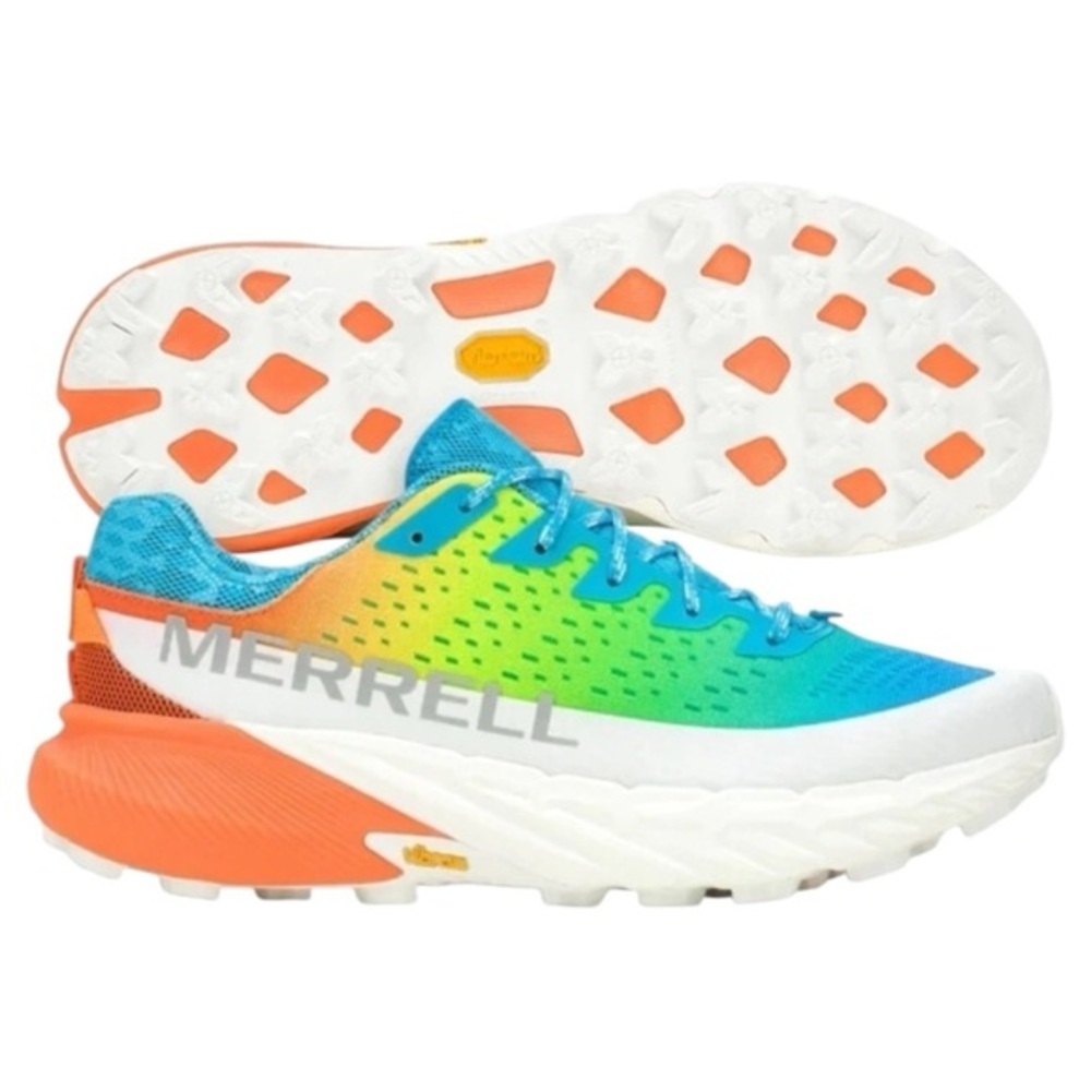 Merrell Men's Agility Peak 5 Multi-Color Mens Trail Running Sneakers Size 10 NEW